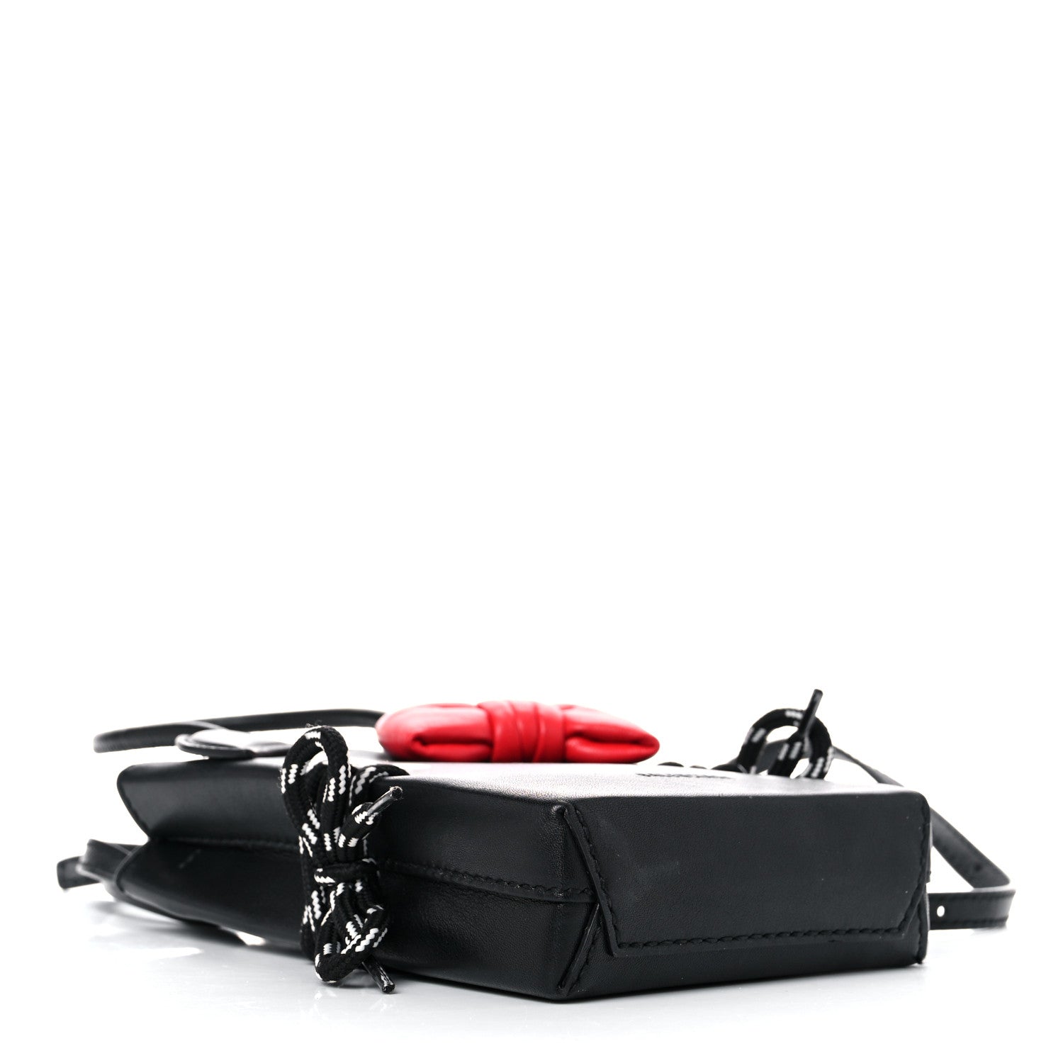 Balenciaga Calfskin Hello Kitty Phone Holder Bag Black 4 of 14