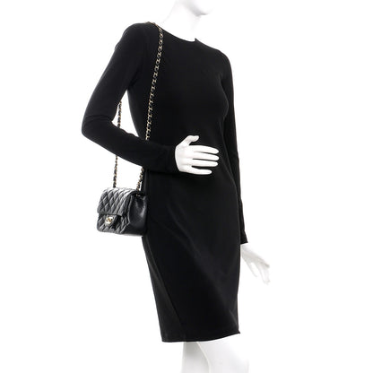 Chanel Caviar Quilted Mini Square Flap Black 2 of 8