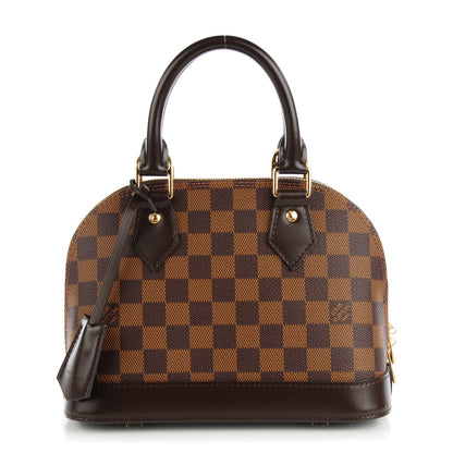 Louis Vuitton Damier Ebene Alma BB 1 of 8