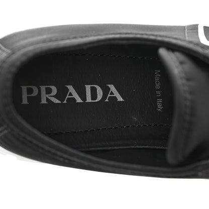 Prada Re-Nylon Gabardine Triangle Logo Double Wheel 50mm Sneakers 38.5 Black 7 of 7