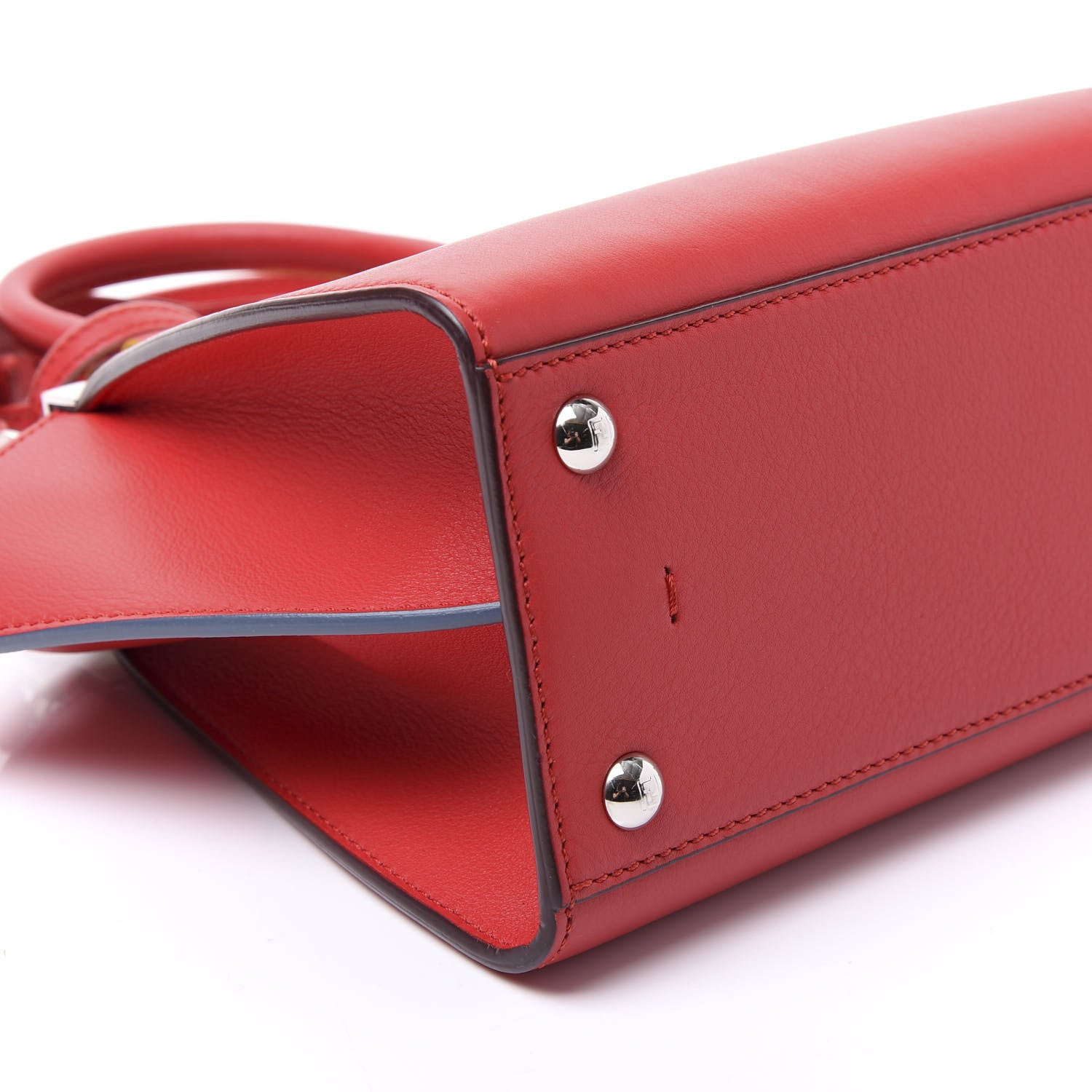 Fendi Vitello Dolce Mini 3jours Tote Fiamma 5 of 10