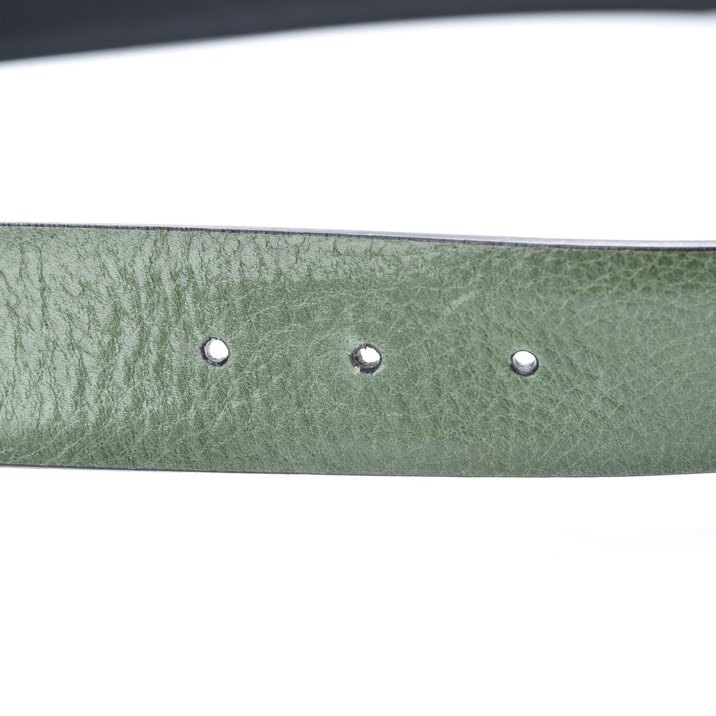 Calfskin Interlocking G Belt 85 34 Green
