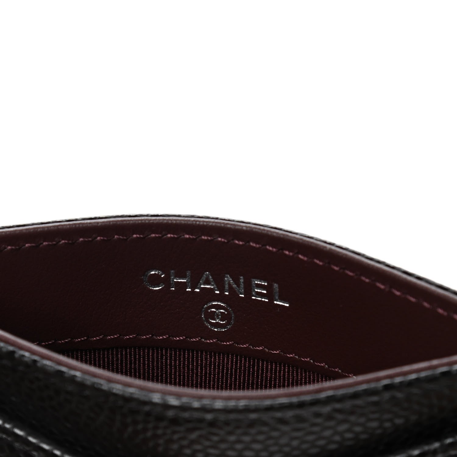 Chanel Caviar Quilted Card Holder Black 4 of 4