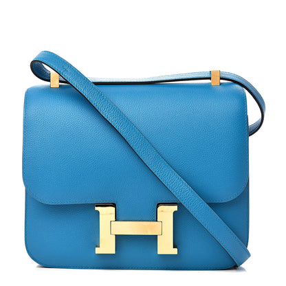Hermes Evercolor Constance 24 Bleu Zanzibar 1 of 22
