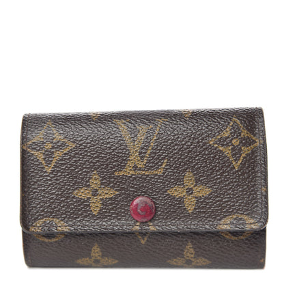 Louis Vuitton Monogram 6 Key Multicles Holder Fuchsia 1 of 14
