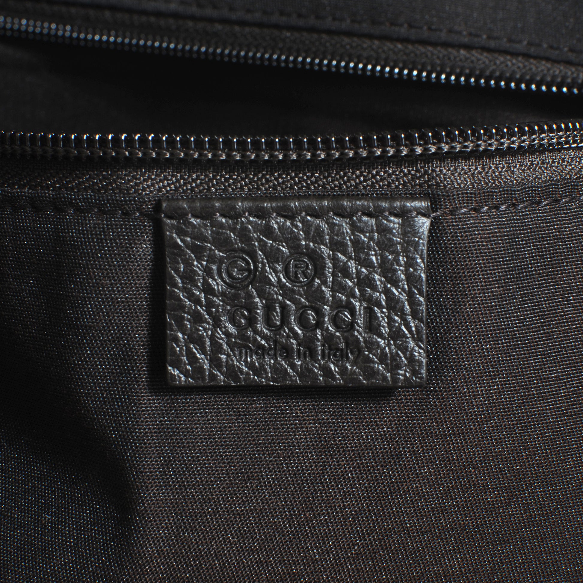 Gucci Crystal Monogram Large Travel Hobo Beige Brown 6 of 8