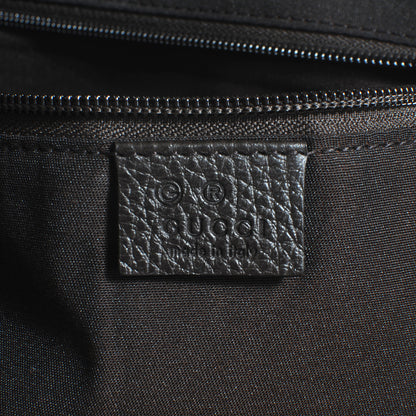 Gucci Crystal Monogram Large Travel Hobo Beige Brown 6 of 8