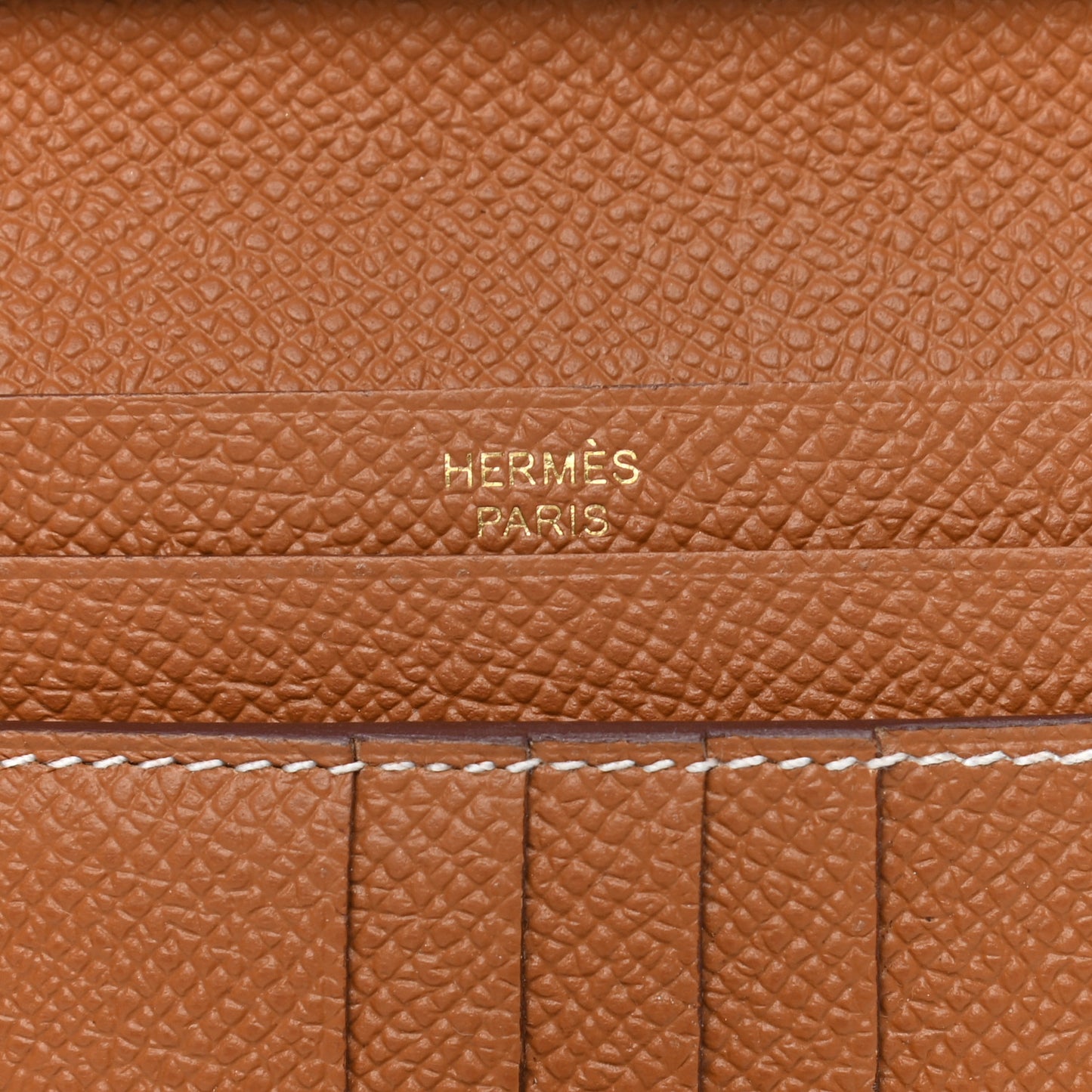 Epsom Bearn Compact Wallet Gold