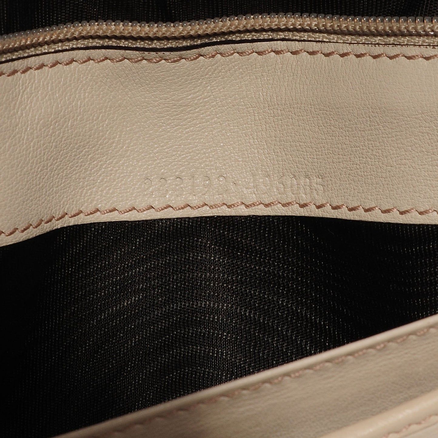 Guccissima Continental Wallet Off White