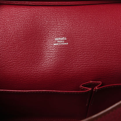 Hermes Taurillon Clemence Jypsiere 28 Rubis 6 of 12
