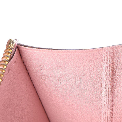 Hermes Tadelakt Lizard Constance Short Wallet Rose Sakura Bougainvillea 11 of 15