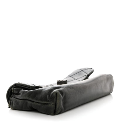 Chanel Lambskin Quilted 2.55 Reissue Pouch Black 4 of 12