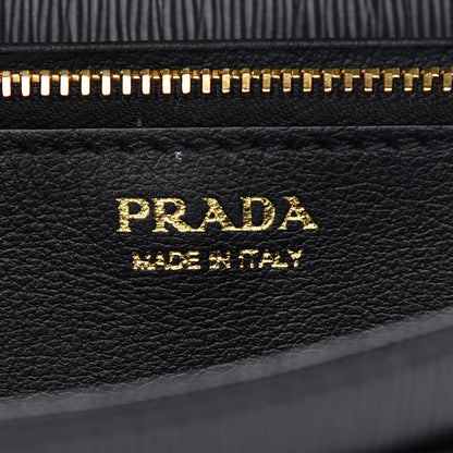 Prada Vitello Move Chain Wallet Black 6 of 8