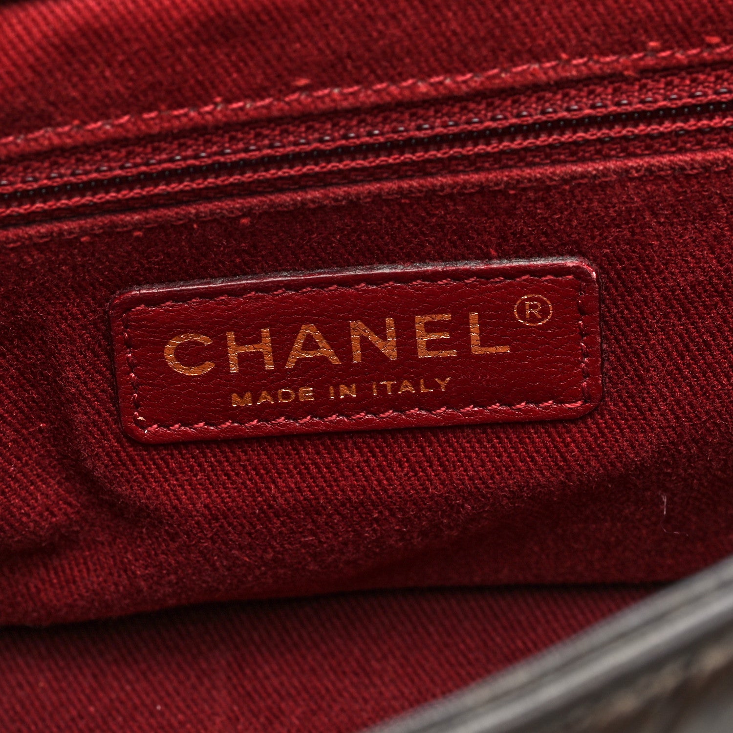 Chanel Metallic Aged Calfskin Quilted Medium Pondichery Flap Bronze 6 of 9