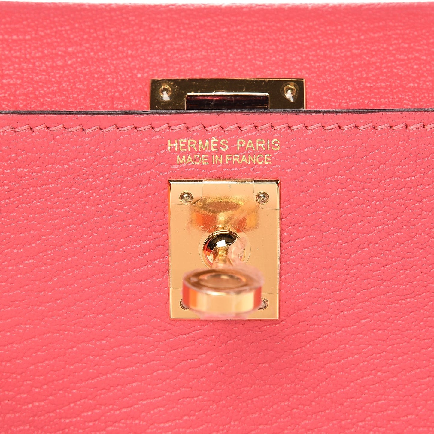 Chevre Mysore Mini Kelly Sellier 20 Rose Lipstick