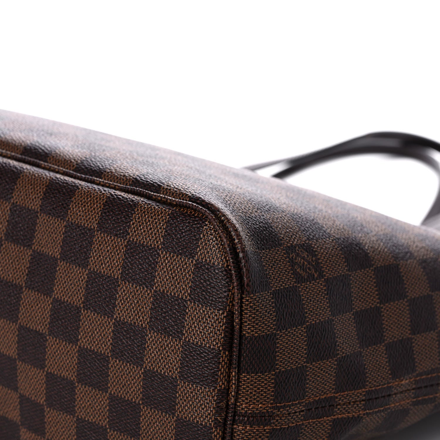 Louis Vuitton Damier Ebene Neo Neverfull MM Rose Ballerine 12 of 14