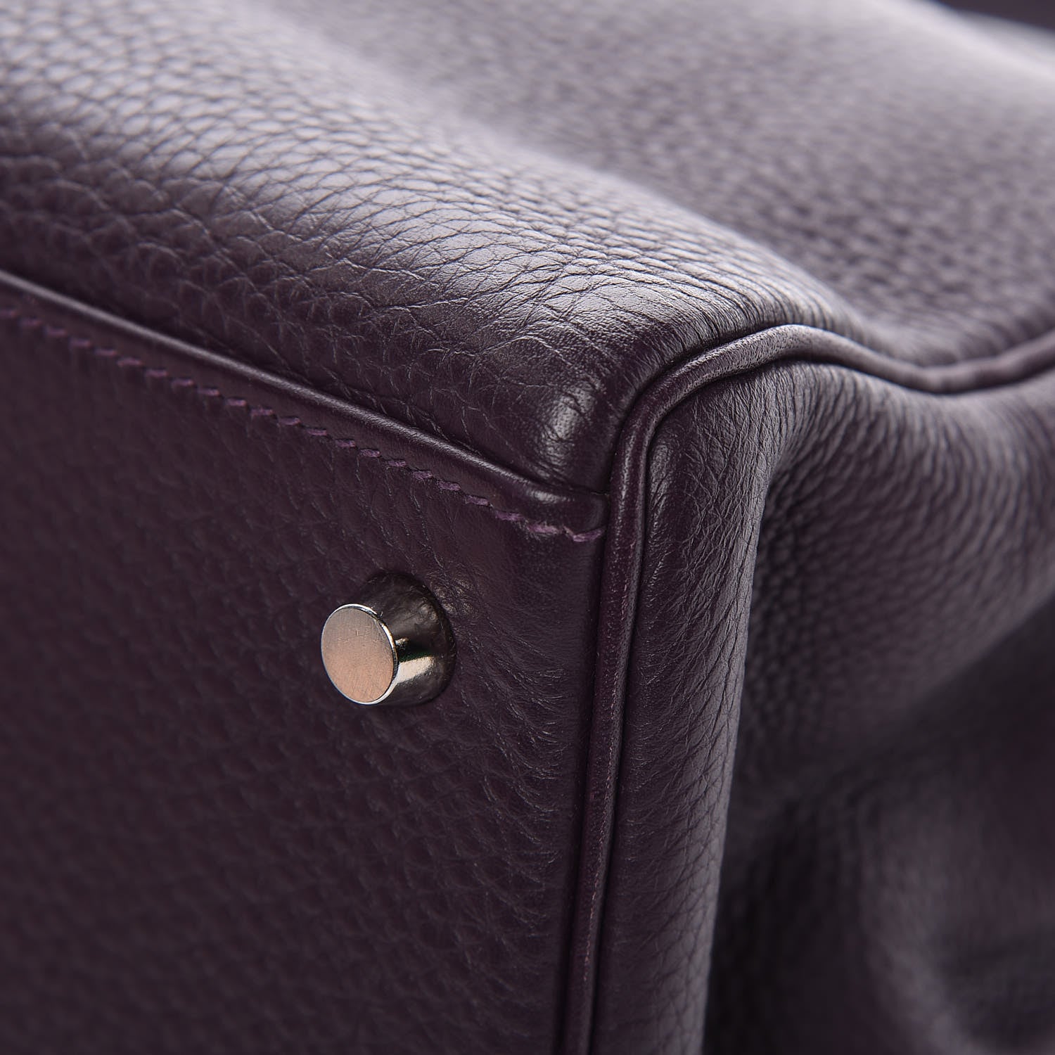 Hermes Togo Kelly Retourne 35 Raisin 50 of 51