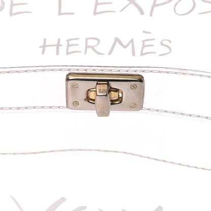 Hermes Vinyl Souvenir De L'Exposition Kelly Transparent 10 of 10