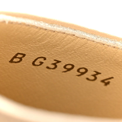 Chanel Lambskin Grosgrain CC Espadrilles Wedges 41 Beige Black 7 of 9