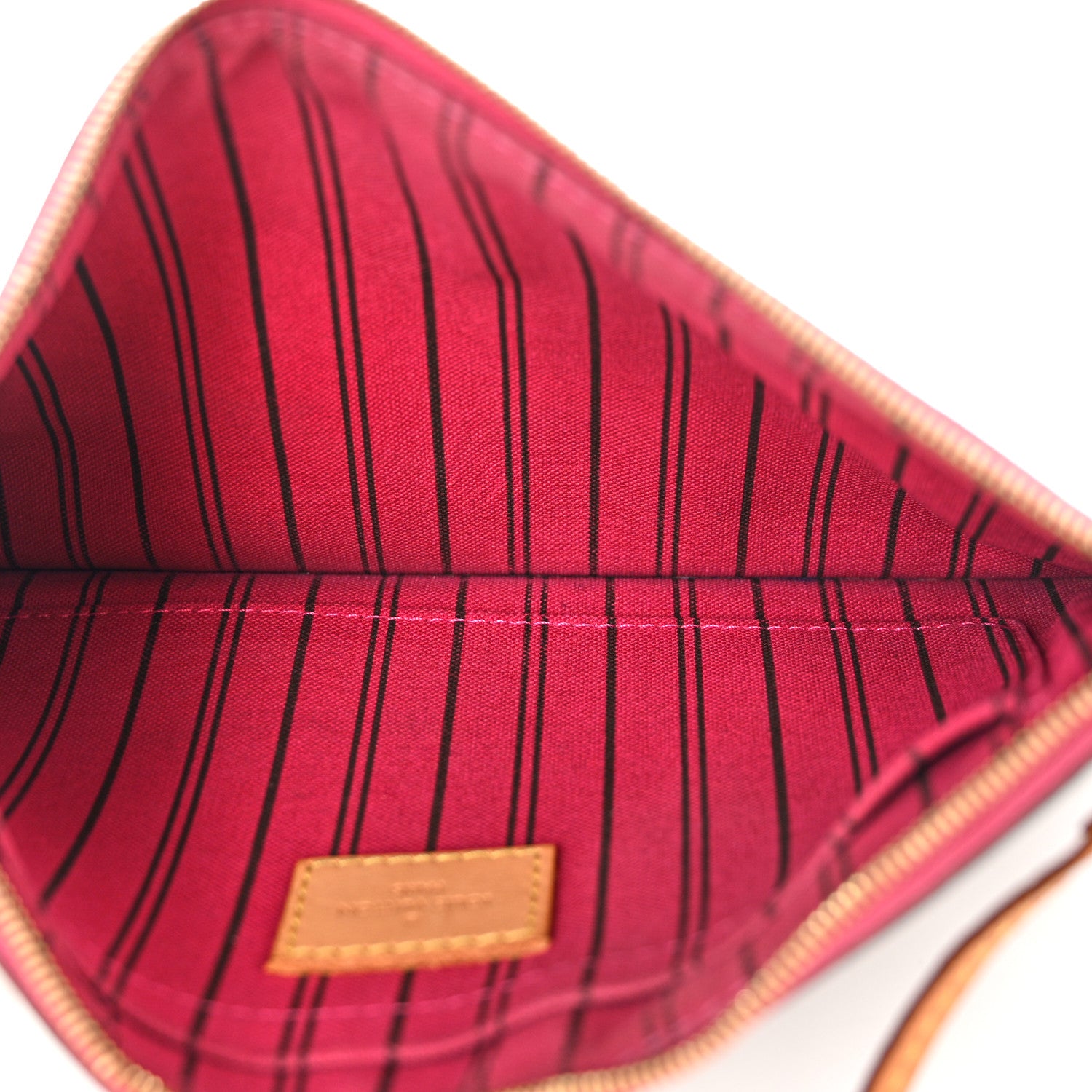 Louis Vuitton Monogram Neverfull MM GM Pochette Pivoine 5 of 10
