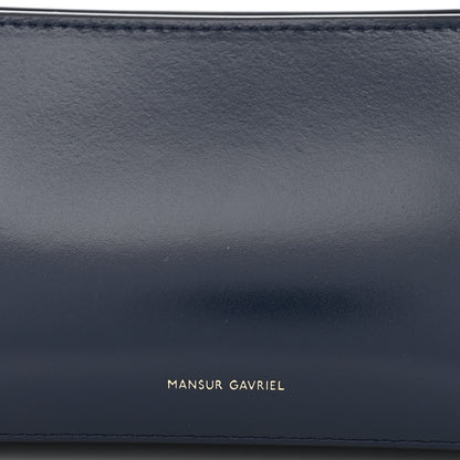 Mansur Gavriel Calfskin Pencil Shoulder Bag Navy 7 of 9