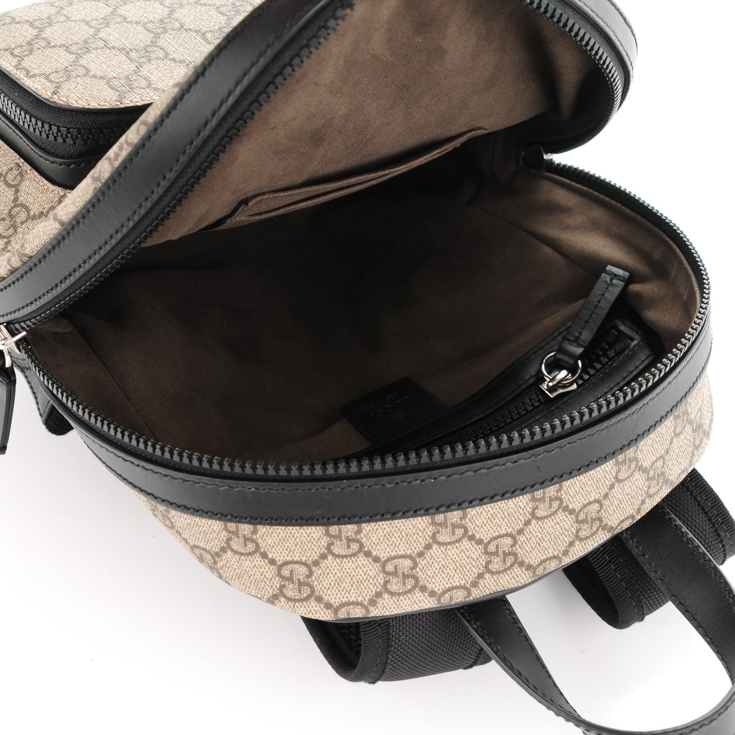 Gucci GG Supreme Monogram Small Eden Day Backpack Black 5 of 7
