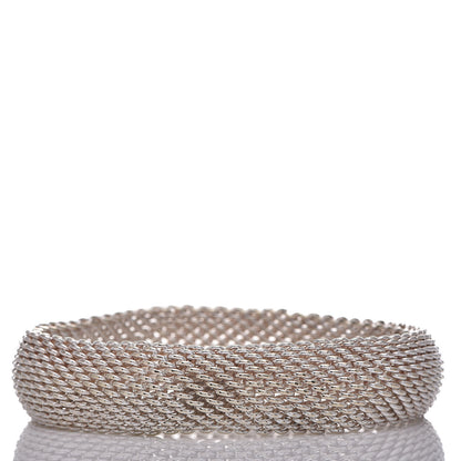 Tiffany Sterling Silver Somerset Mesh Bracelet 3 of 6