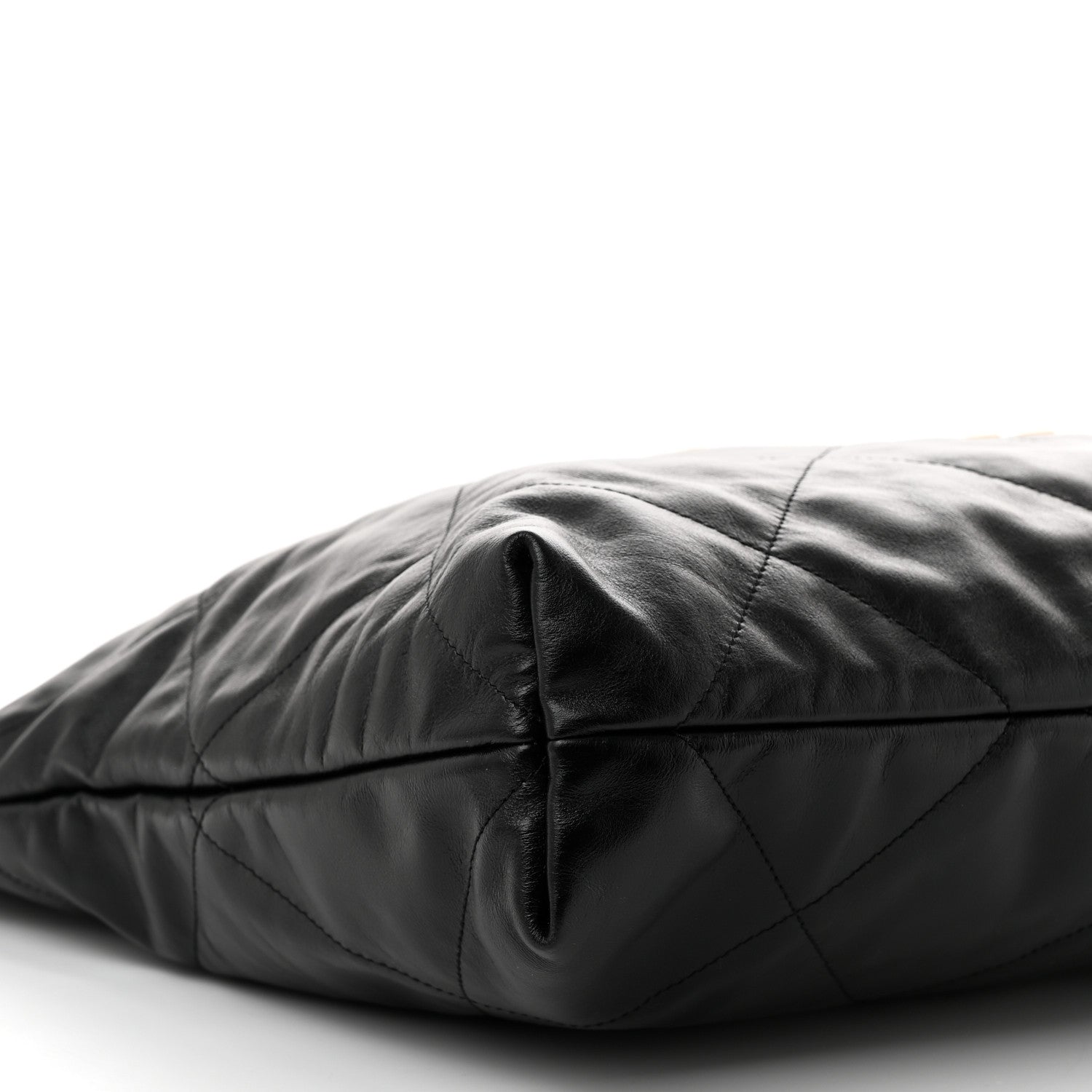 Chanel Shiny Calfskin Quilted Chanel 22 Black 10 of 11