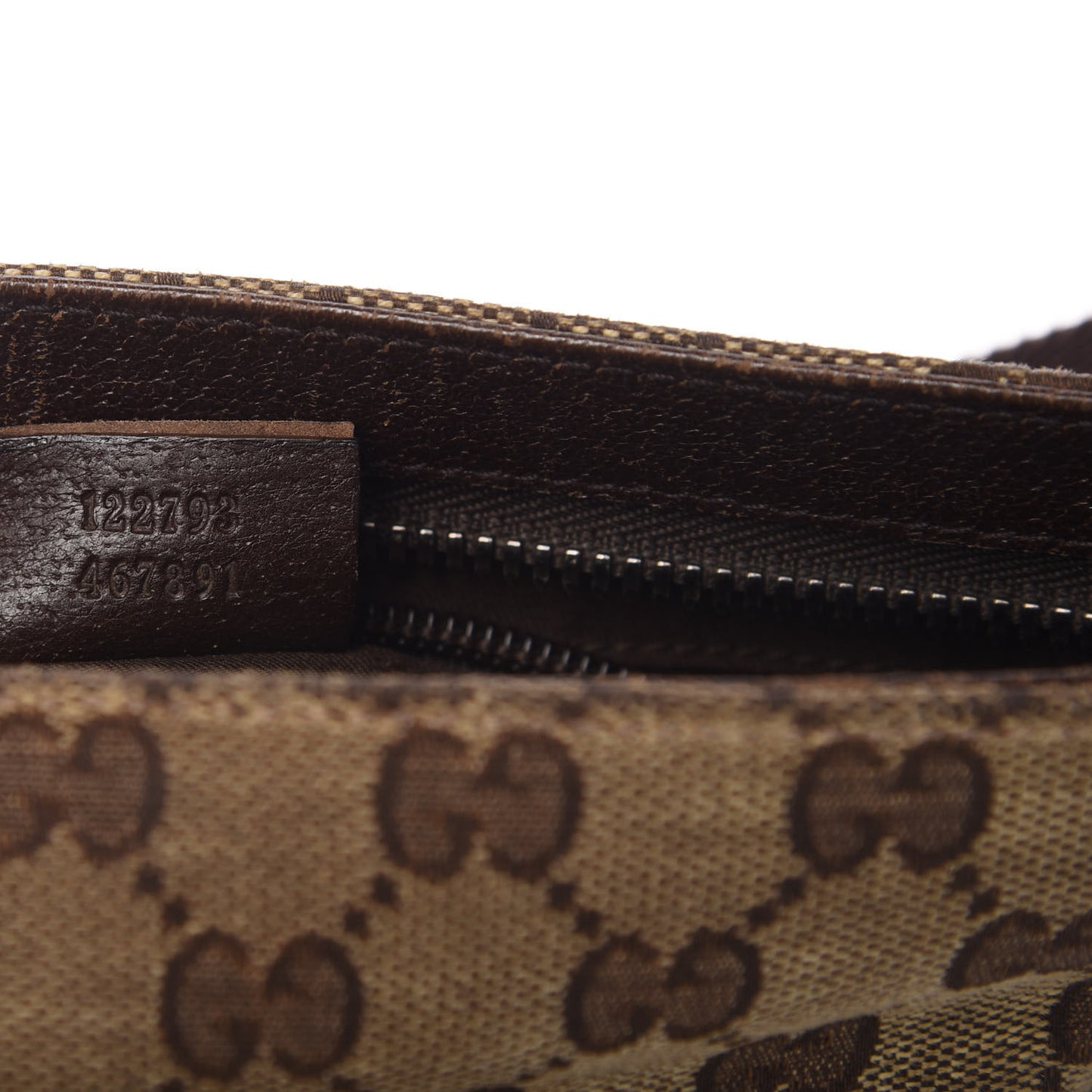 Monogram Flat Messenger Bag Dark Brown