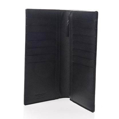 Saint Laurent Grain De Poudre Continental Wallet Black 4 of 5