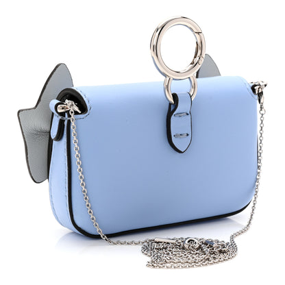 Fendi X FRGMT X POKEMON Nappa Pokemon Inlay Nano Maxi Buckle Baguette Charm Placid Blue Multicolor 3 of 11