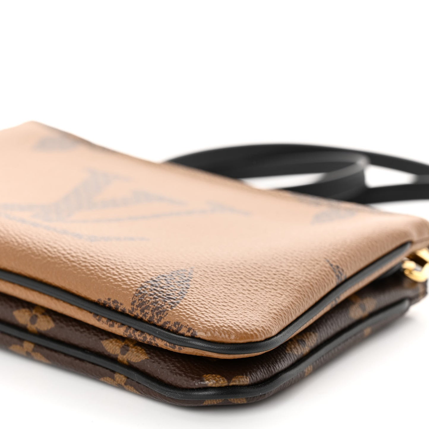 Reverse Monogram Giant Double Zip Pochette