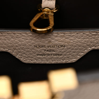 Louis Vuitton Taurillon Ayers Capucines BB Galet 6 of 12