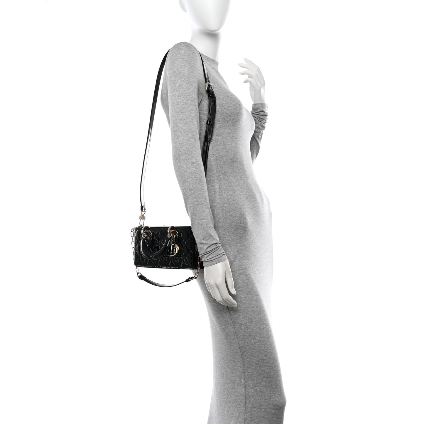 Patent Cannage Small Lady D-Joy Black