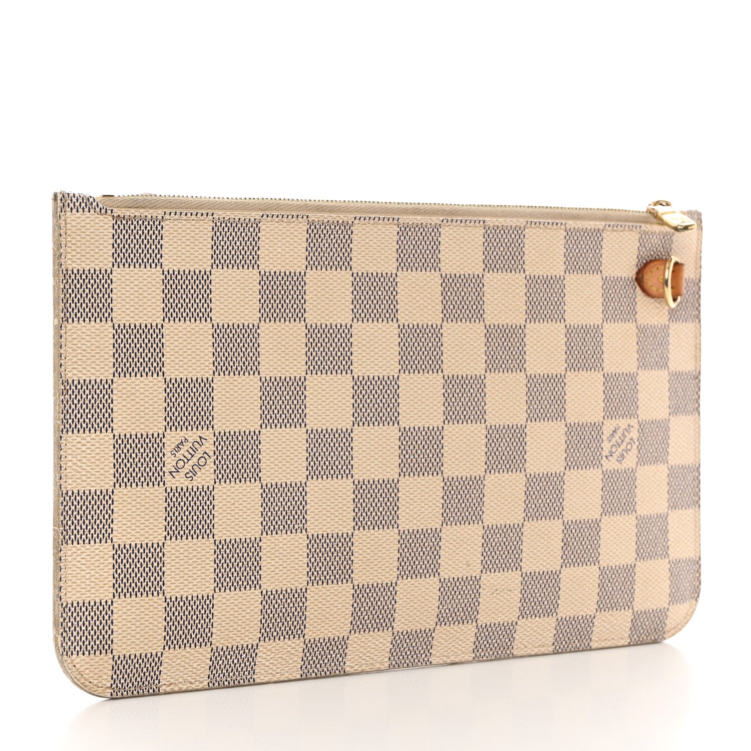 Louis Vuitton Damier Azur Neverfull MM GM Pochette 3 of 14