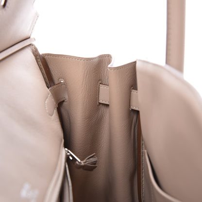 Hermes Swift Ghillies Birkin 35 Argile Etoupe 23 of 38