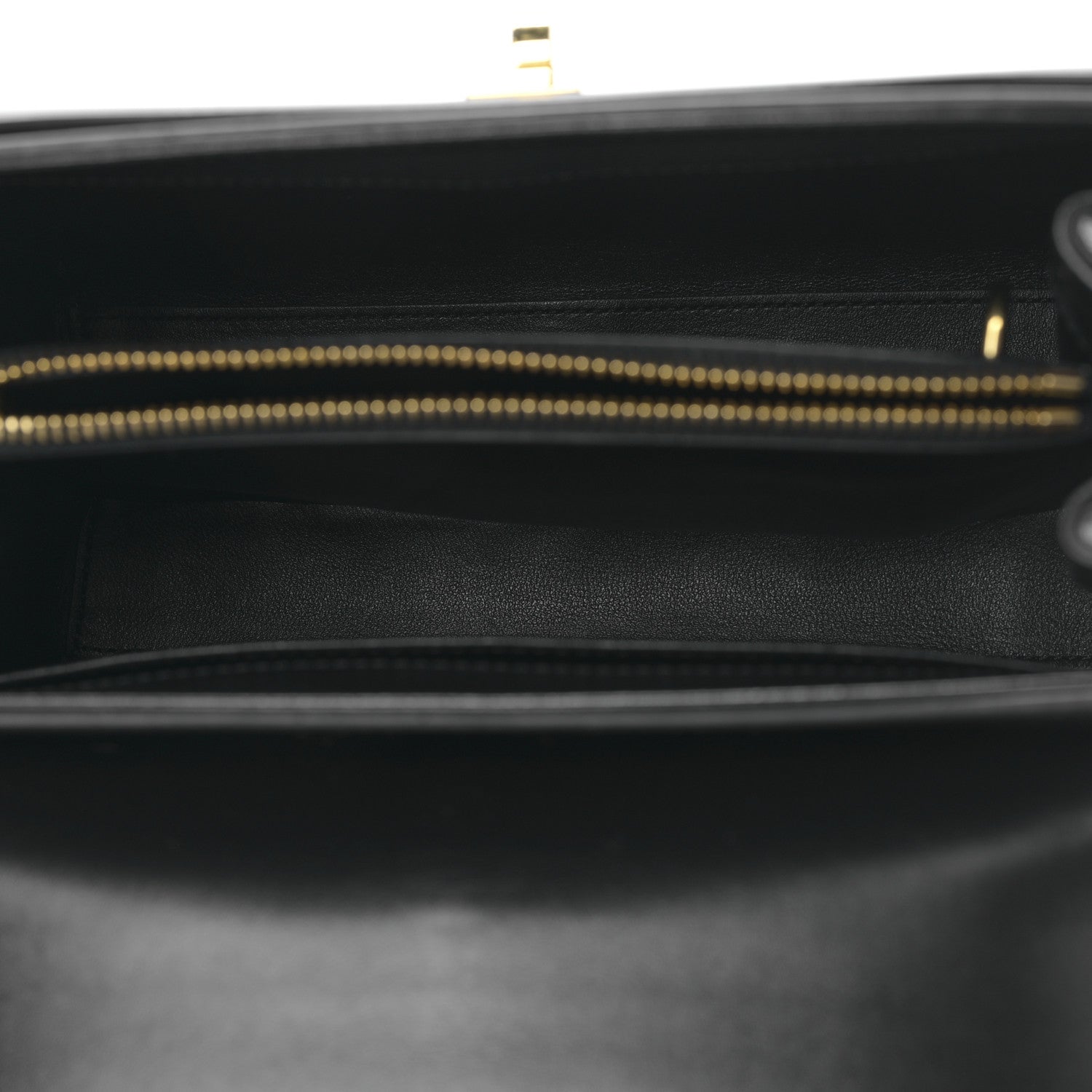 Celine Satinated Calfskin Small 16 Top Handle Bag Black 5 of 10