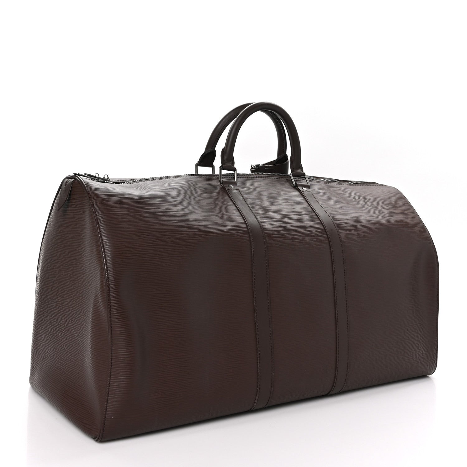 Louis Vuitton Epi Keepall 55 Moka 2 of 10