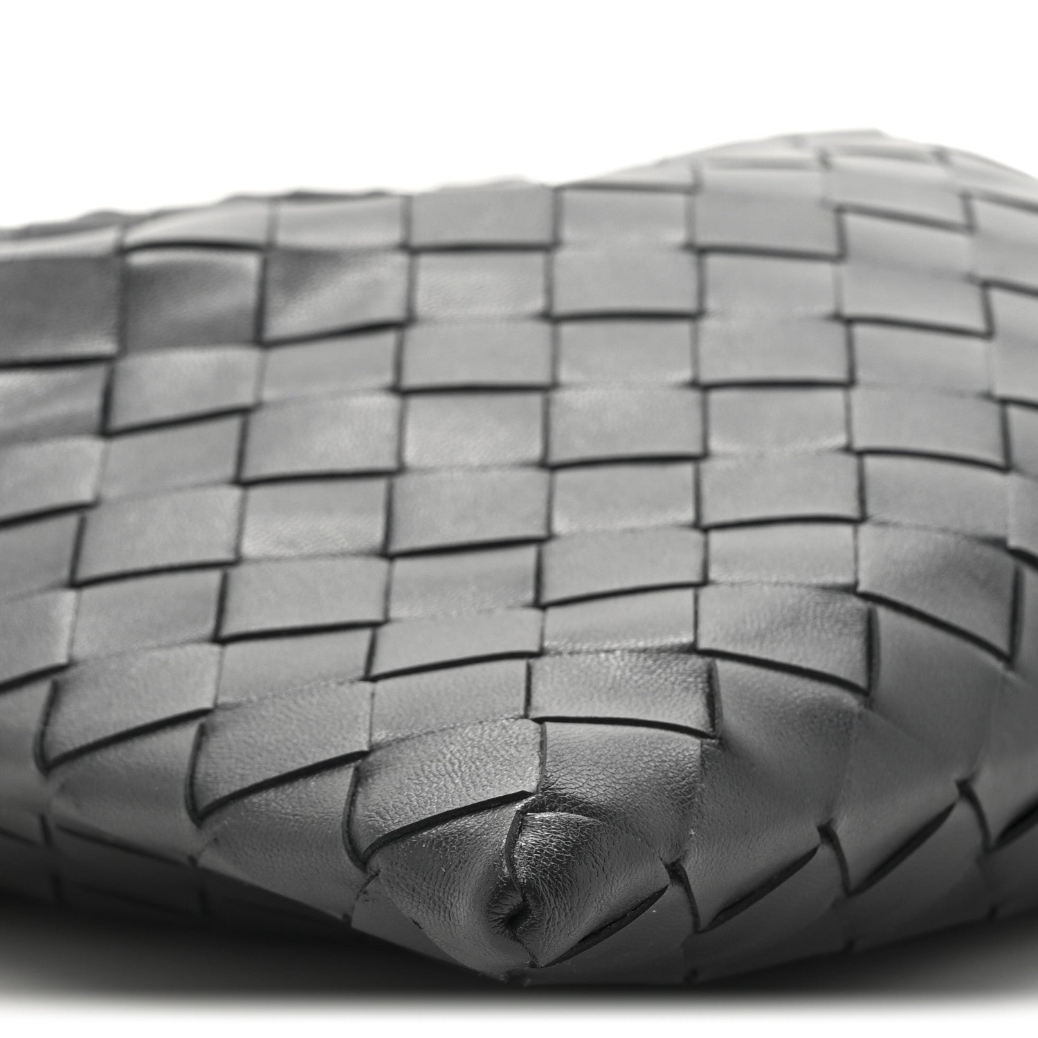 Bottega Veneta Calfskin Intrecciato Mini Hop Black 10 of 10