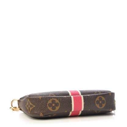 Louis Vuitton Monogram My LV Heritage Mini Pochette Accessories Fuchsia Ivory 4 of 9