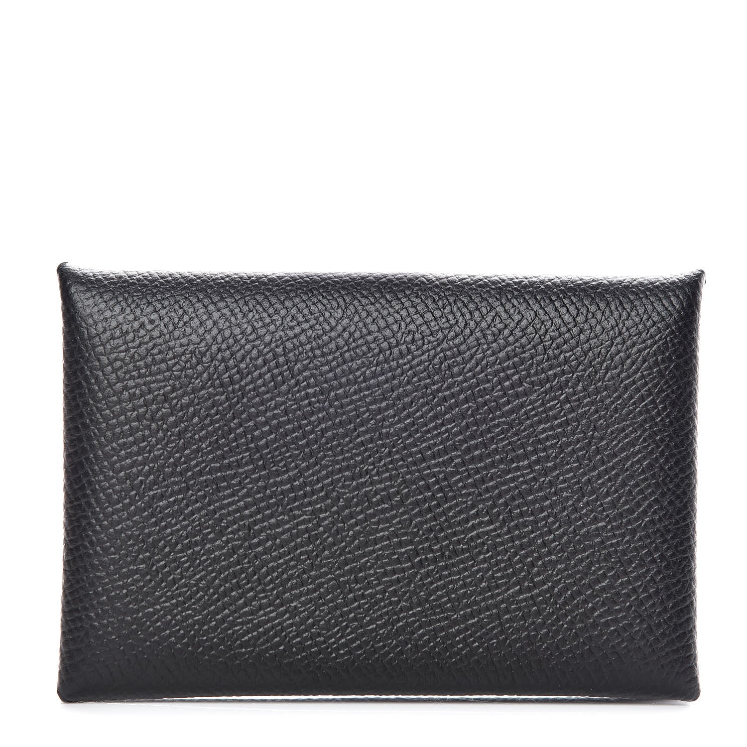 Hermes Epsom Calvi Card Case Black 1 of 8