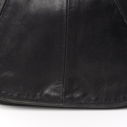 Saint Laurent Lambskin Horn Messenger Bag Black 13 of 17