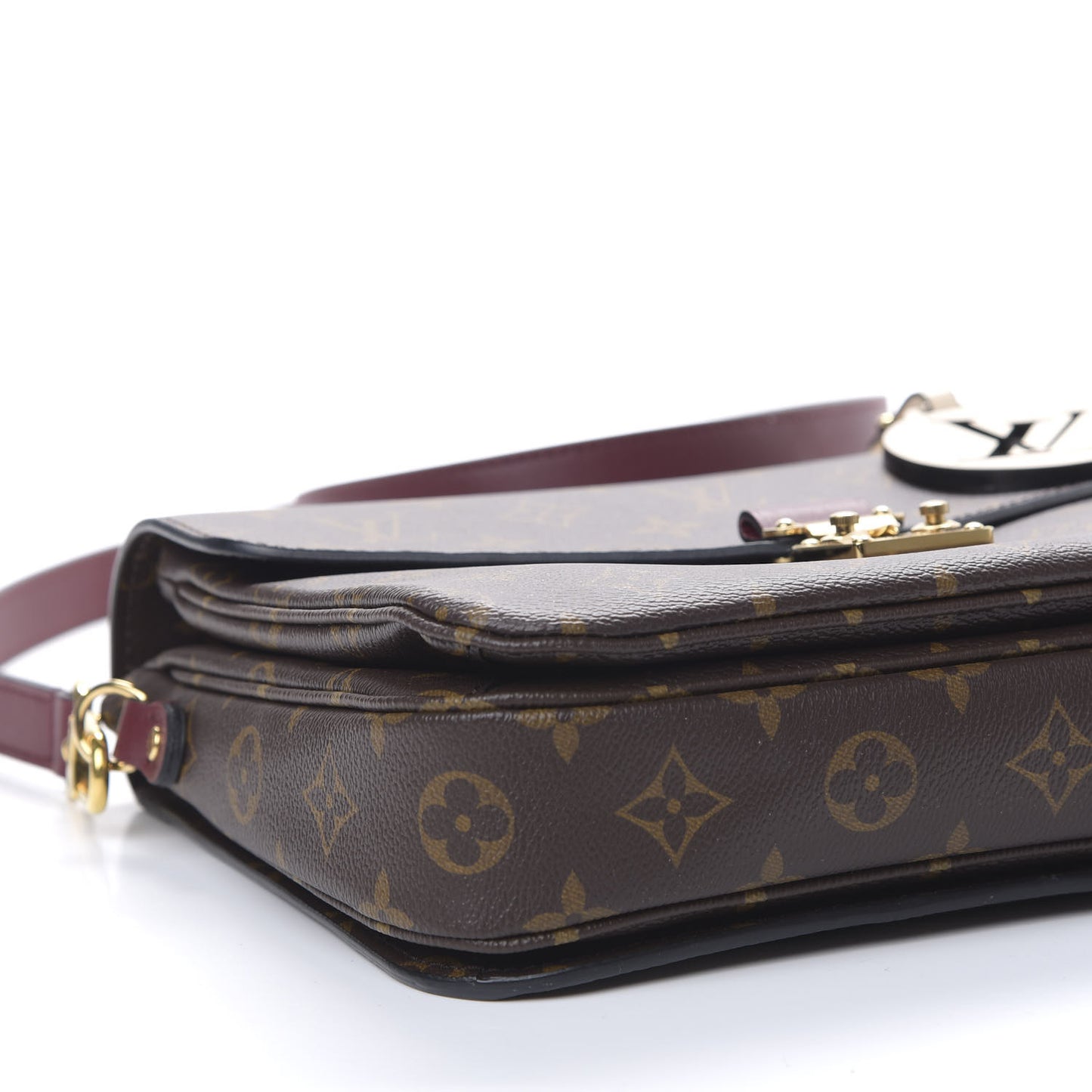Monogram Braided Pochette Metis Safran