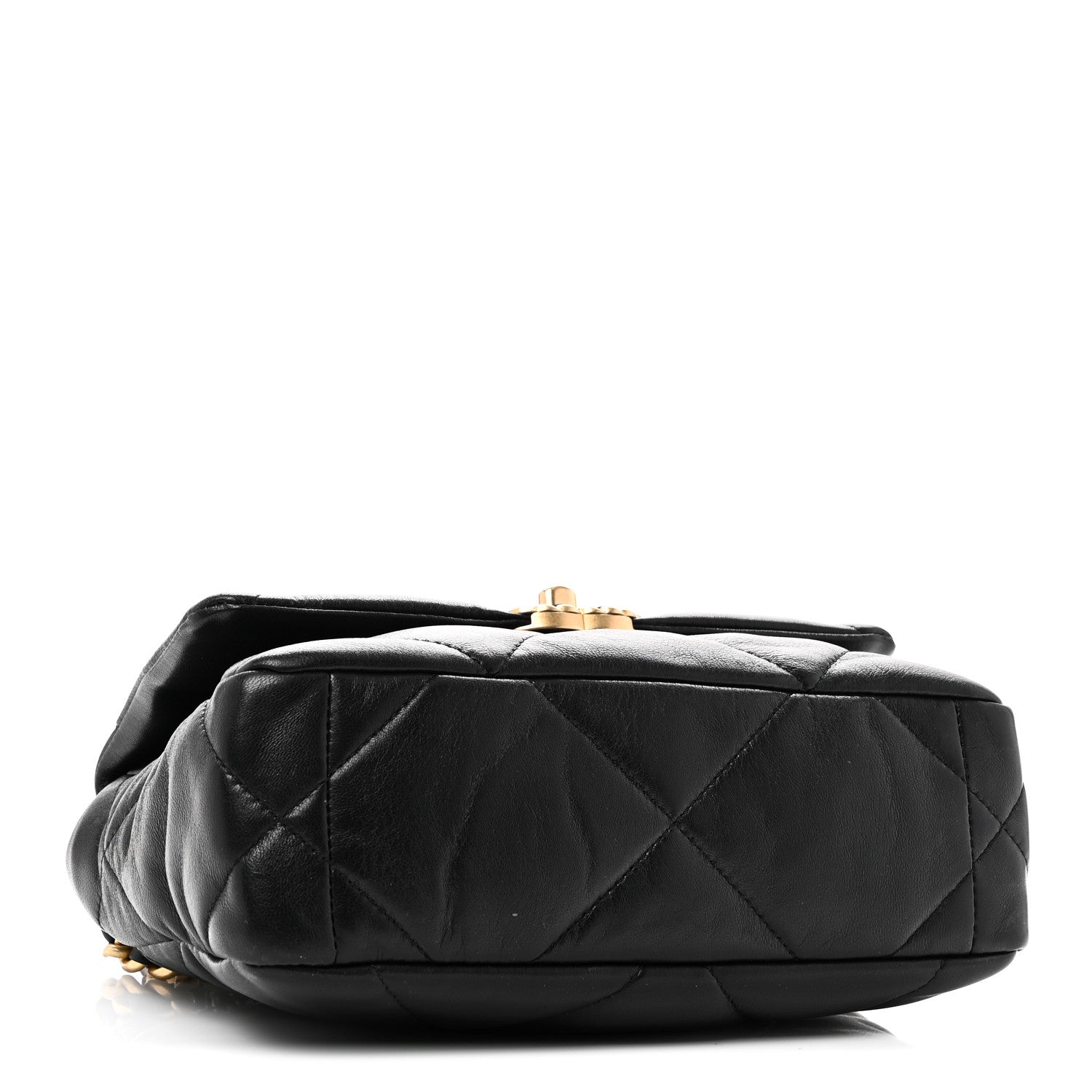 Chanel Lambskin Quilted Medium Chanel 19 Flap Black 4 of 10