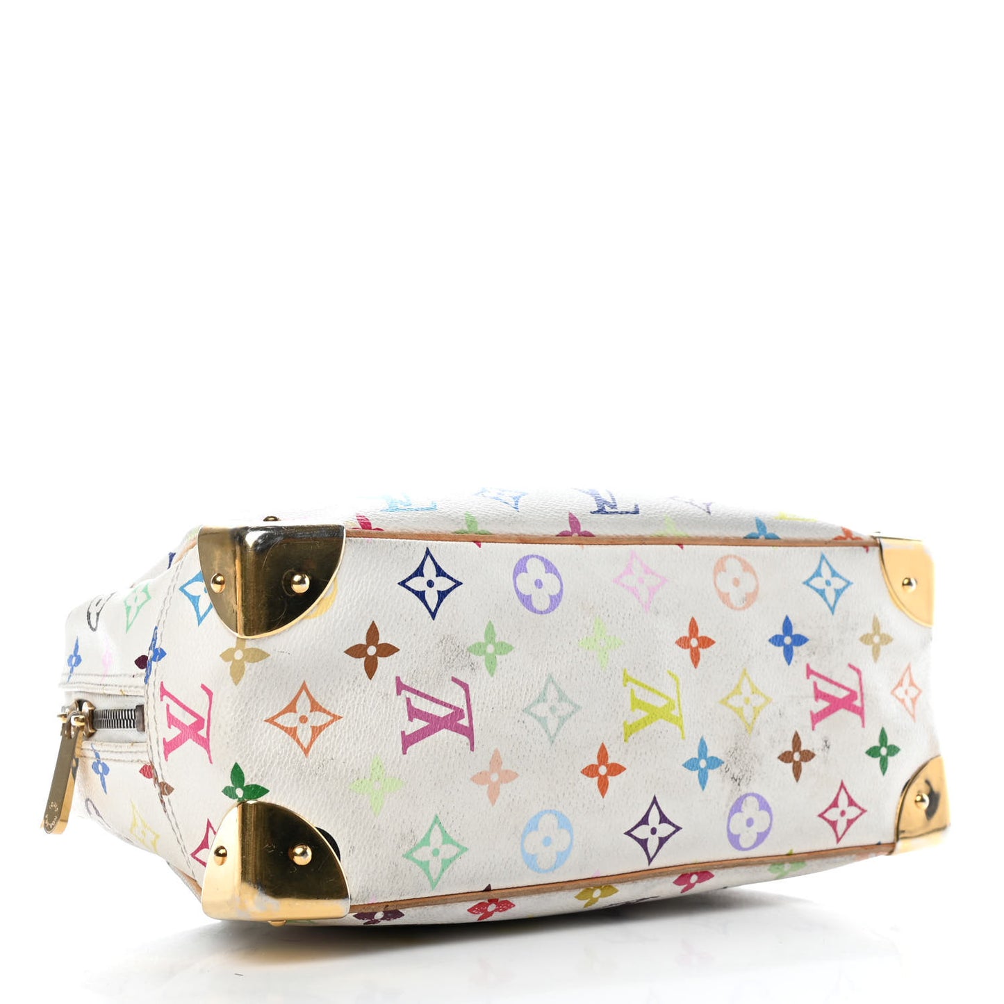 Monogram Multicolor Trouville White