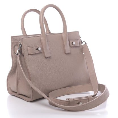 Saint Laurent Grained Calfskin Nano Sac De Jour Souple Nude 3 of 16