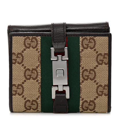 Gucci Monogram Wallet Brown 1 of 14