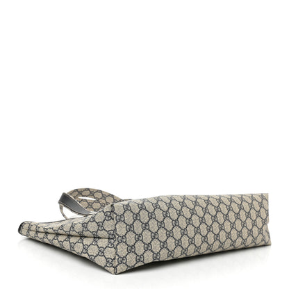 Gucci GG Plus Monogram Medium Signature Web Loop Tote Navy 4 of 10