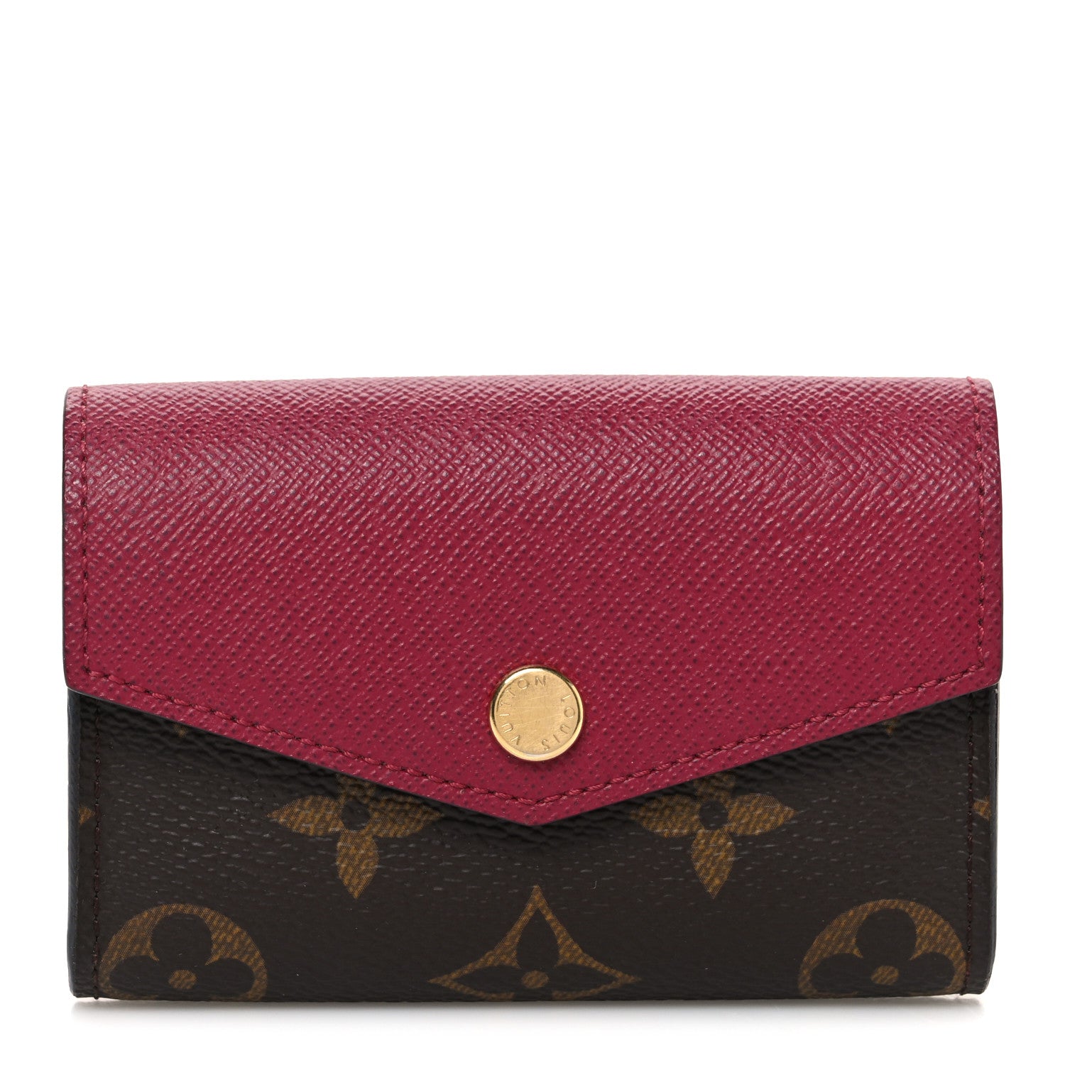 Louis Vuitton Monogram Sarah Multicartes Fuchsia 1 of 7
