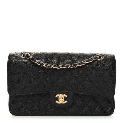 Chanel Caviar Quilted Medium Double Flap Black 1 of 11
